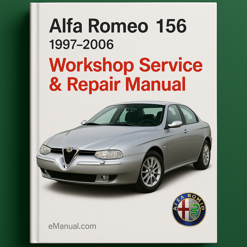 Alfa Romeo 156-1997-2006-Workshop Service Repair Manual-MultiLanguage