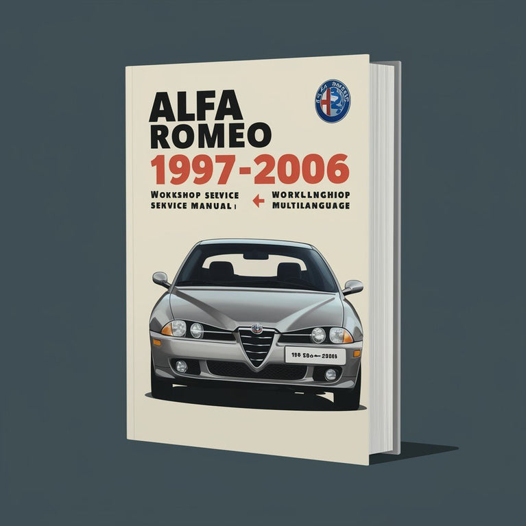 Alfa Romeo 156-1997-2006-Workshop Service Repair Manual-MultiLanguage PDF Download