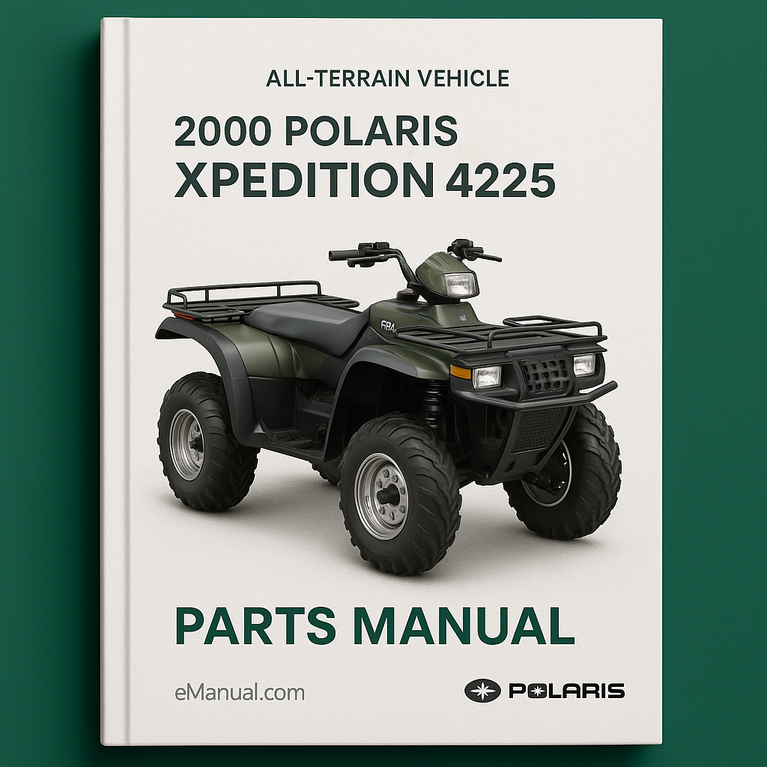 2000 Polaris Xpedition 425 Parts Manual