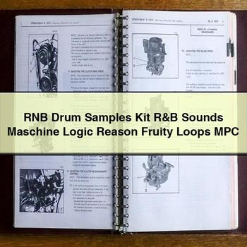 RNB Drum Samples Kit R&B Sounds Maschine Logic Reason Fruity Loops MPC