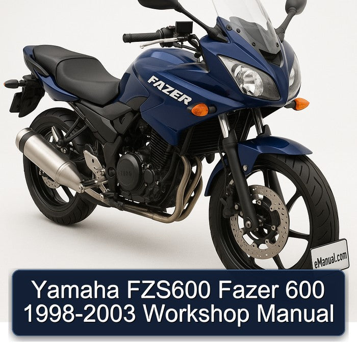 1998-2003 Yamaha Fazer FZS600 600 Service Repair Workshop Manual PDF