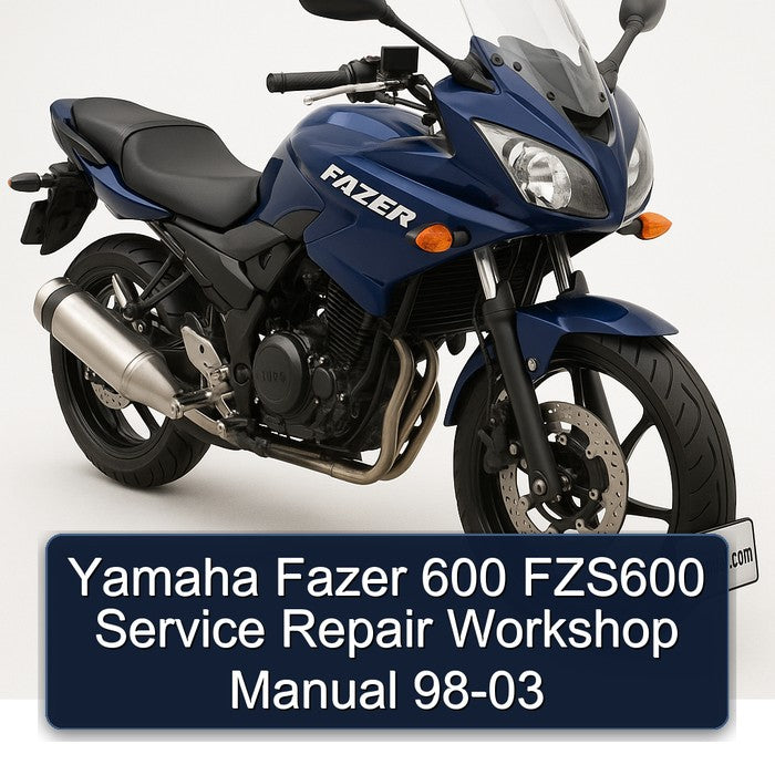 1998-2003 Yamaha Fazer 600 FZS600 Service Repair Workshop Manual PDF