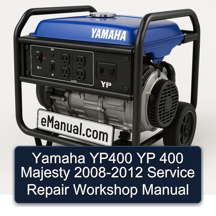 2008-2012 Yamaha YP400 Yp 400 Majesty Service Repair Workshop Manual PDF