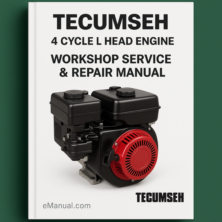 Tecumseh 4 Cycle L head Engine Workshop Service Repair Manual