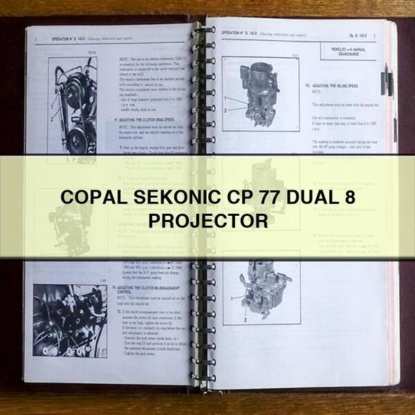 COPAL SEKONIC CP 77 DUAL 8 PROJECTOR