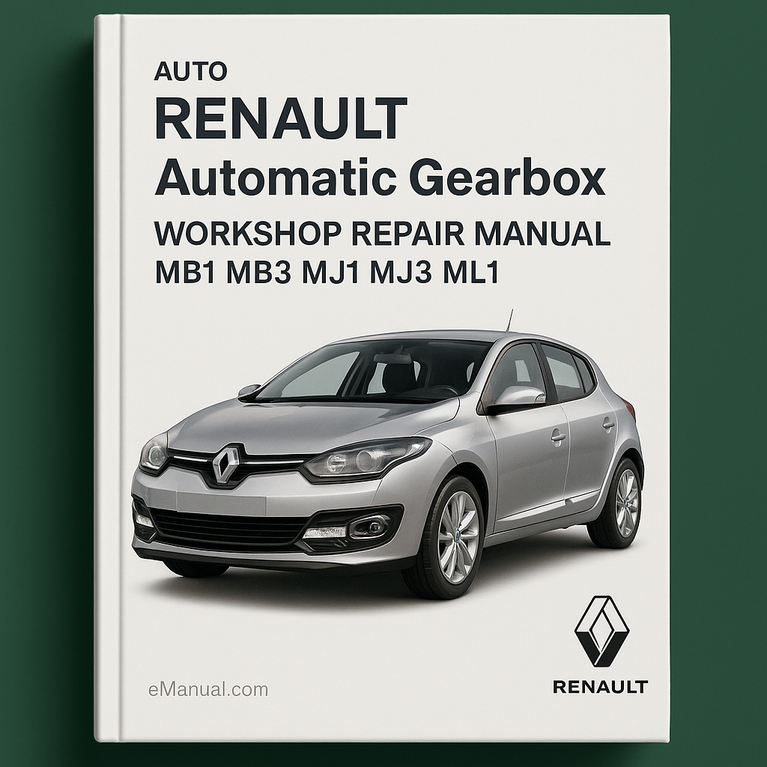 RENAULT Auto Automatic Gearbox Workshop Repair Manual MB1 MB3 MJ1 MJ3 ML1