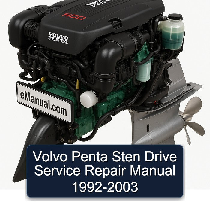 1992-2003 Volvo Penta Sten Drive Service Repair Workshop Manual PDF