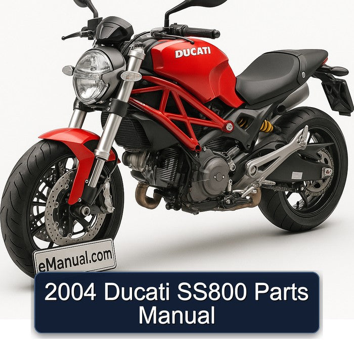 2004 Ducati Parts Catalogues SS800 Catalog PDF