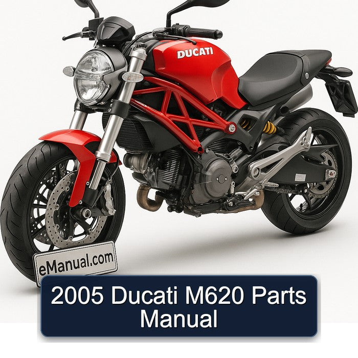 2005 Ducati Parts Catalogues M620 Catalog PDF