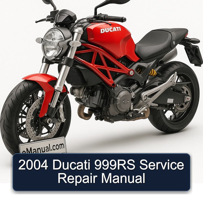 2004 Ducati Parts Catalogues 999RS Service Repair Workshop Manual PDF
