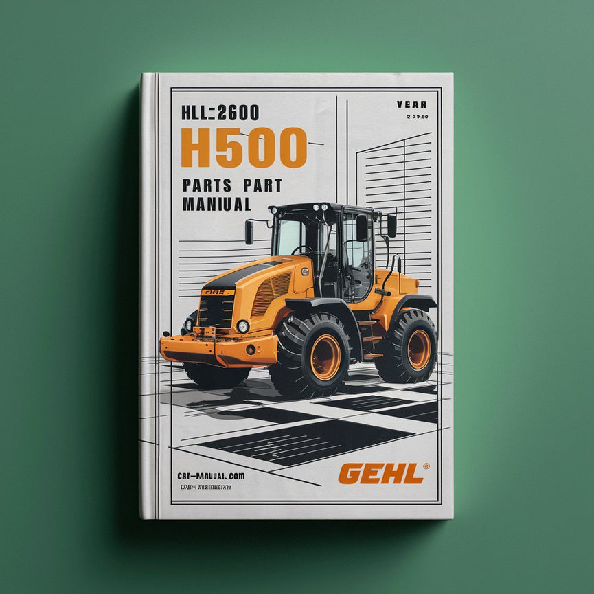 GEHL HL2600 Laderteile TEIL IPL-Handbuch PDF-Download