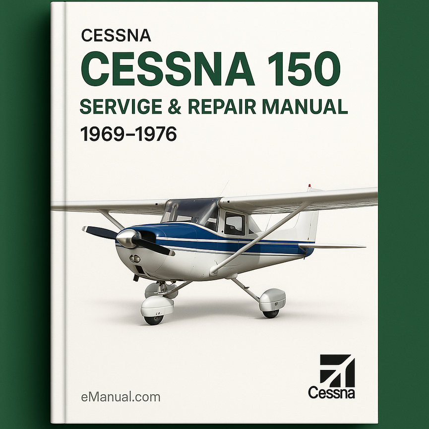 Cessna 150 Service Repair Manual 1969-1976 Cessna 150 S Book