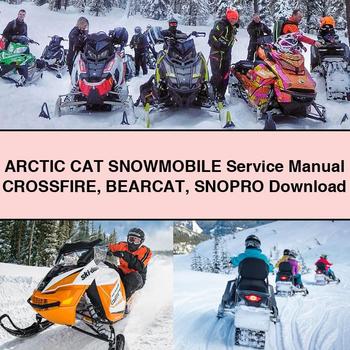 ARCTIC CAT Snowmobile Service Repair Manual CROSSFIRE BEARCAT SNOPRO