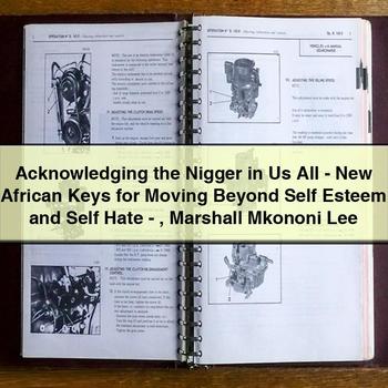 Acknowledging the Nigger in Us All-New African Keys for Moving Beyond Self Esteem and Self Hate-Marshall Mkononi Lee