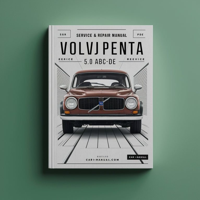 Service & Repair Manual Volvo Penta 5.0 5.7 ABCDE