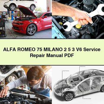 Alfa Romeo 75 MILANO 2 5 3 V6 Service Repair Manual