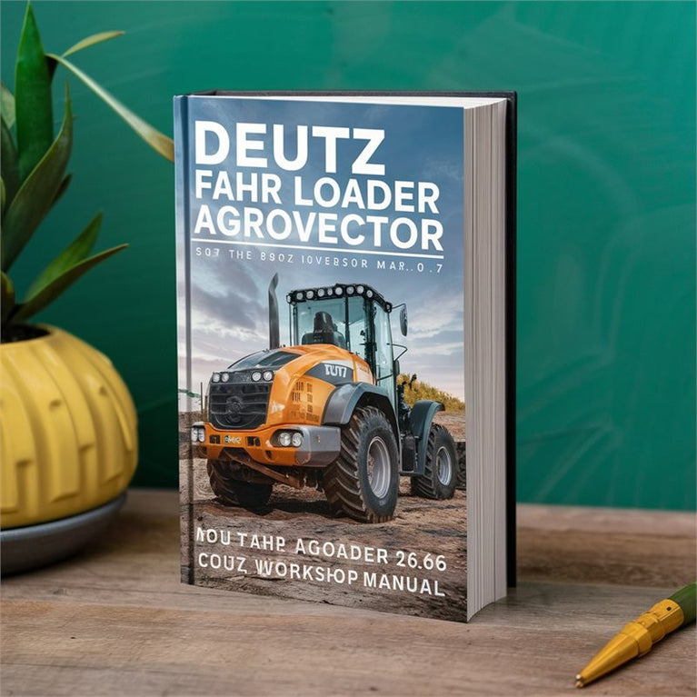 Deutz Fahr Loader Agrovector 26.6 30.7 Service Repair Workshop Manual PDF