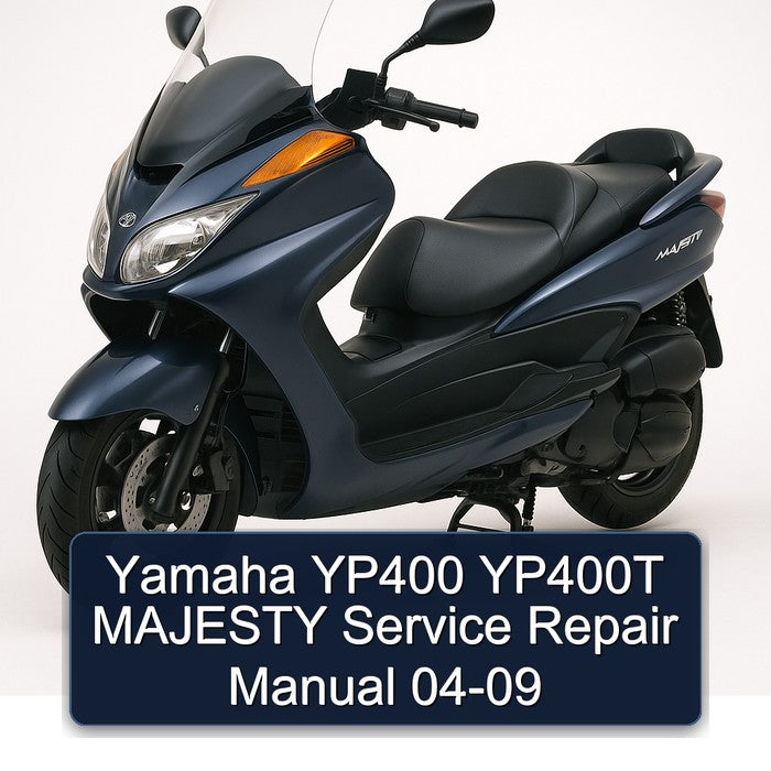 2004-2009 Yamaha Majesty YP400 YP400T Service Repair Workshop Manual PDF