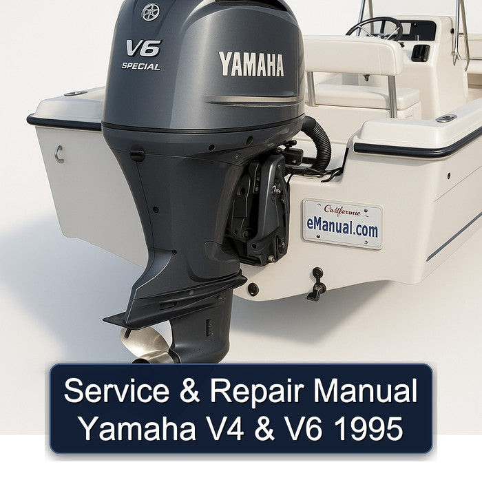 1995 Yamaha V4 V6 Service Repair Workshop Manual PDF