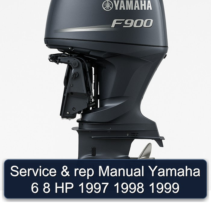 1997-1999 Rep Yamaha 6 8 Hp Service Repair Workshop Manual PDF