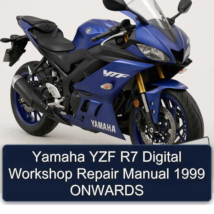 1999 Yamaha YZF Models R7 Digital Onwards Service Repair Workshop Manual PDF