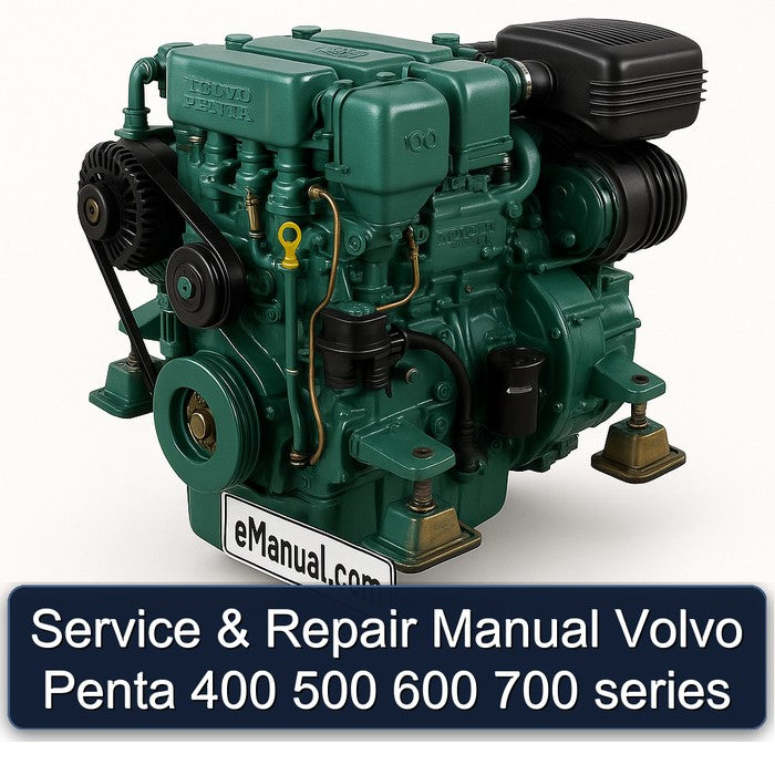 Volvo Penta 400 500 600 700 Series Service Repair Workshop Manual PDF