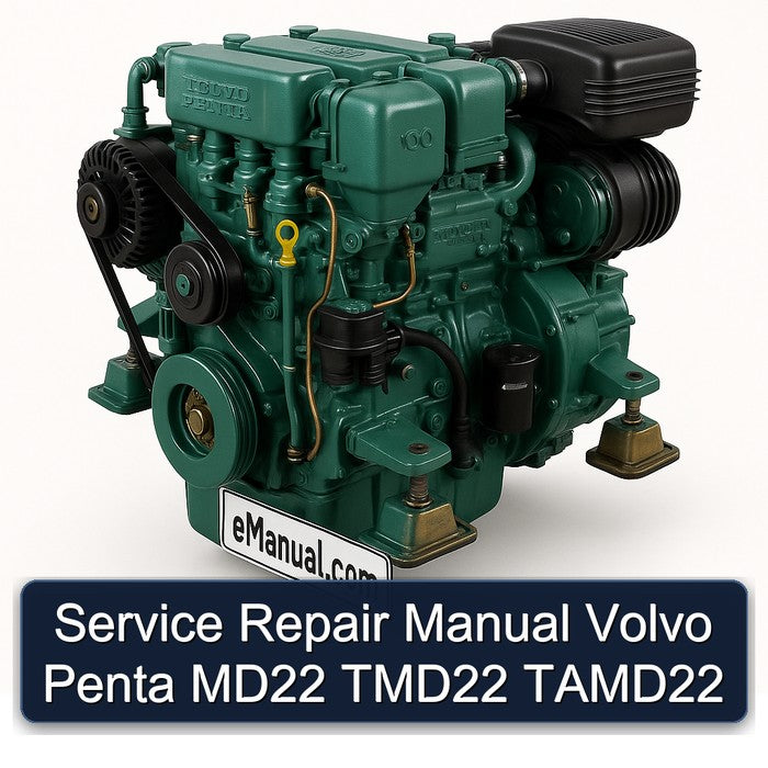 Volvo Penta MD22 TMD22 Tamd22 Service Repair Workshop Manual PDF