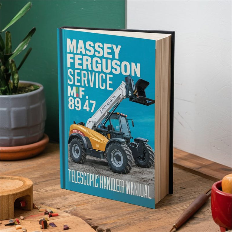 Massey Ferguson MF 8947 Telescopic Handler Shop Book Service Repair Workshop Manual PDF