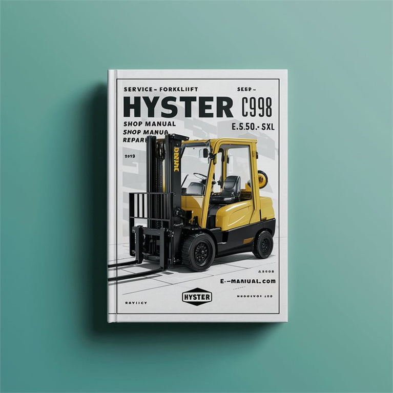 Hyster C098 (e3.50-5.50xl (PRE-SEM) Forklift Shop Book Service Repair Workshop Manual PDF