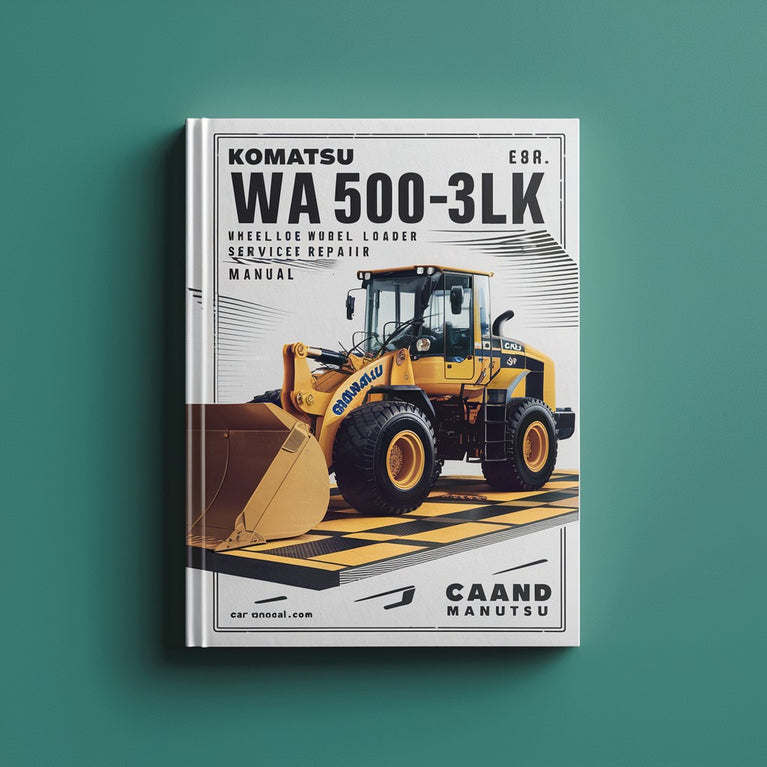 Komatsu WA500-3LK WA 500 Wheel Loader Service Repair Workshop Manual