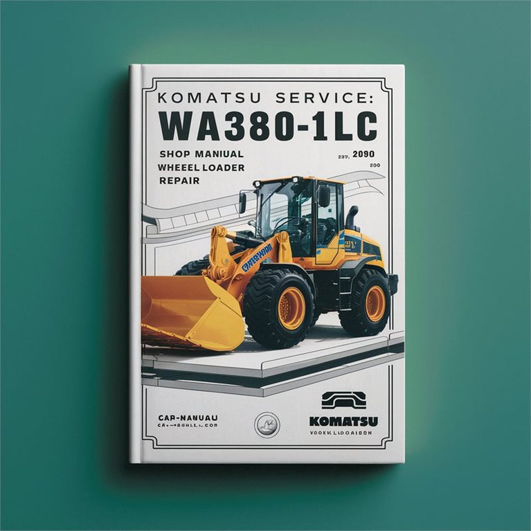 Komatsu WA380-1LC Shop Wheel Loader Book Service Repair Workshop Manual PDF