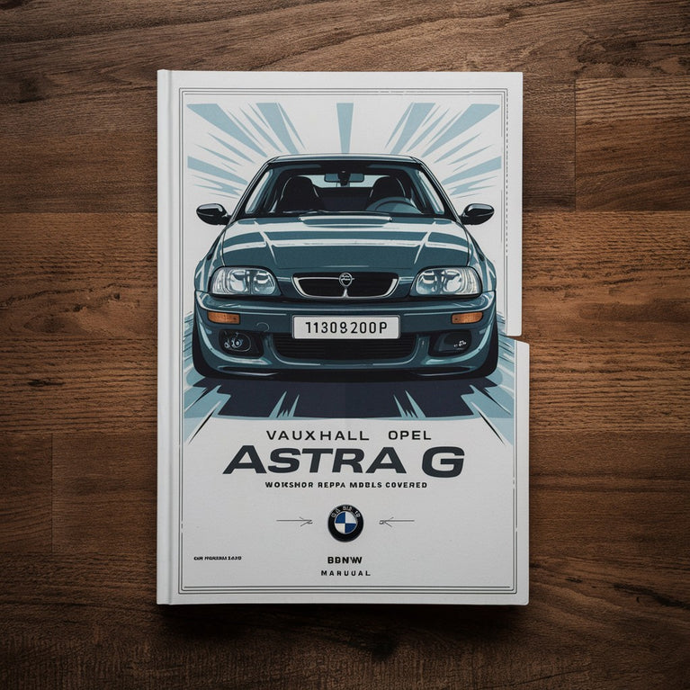 VAUXHALL OPEL ASTRA G Workshop Repair Manual  All 1998-2000 ModelS COVERED