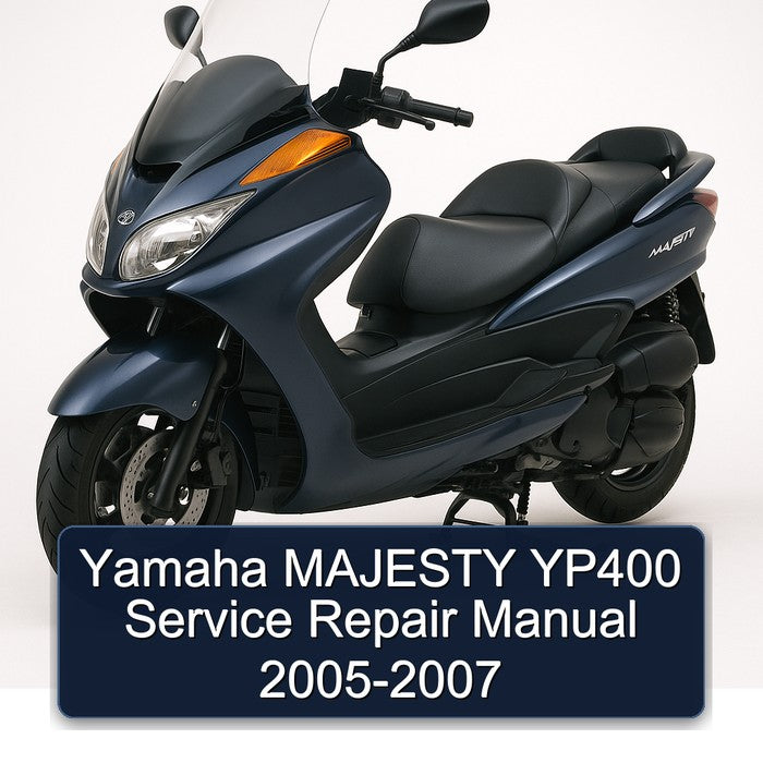 2005-2007 Yamaha Majesty YP400 Service Repair Workshop Manual PDF