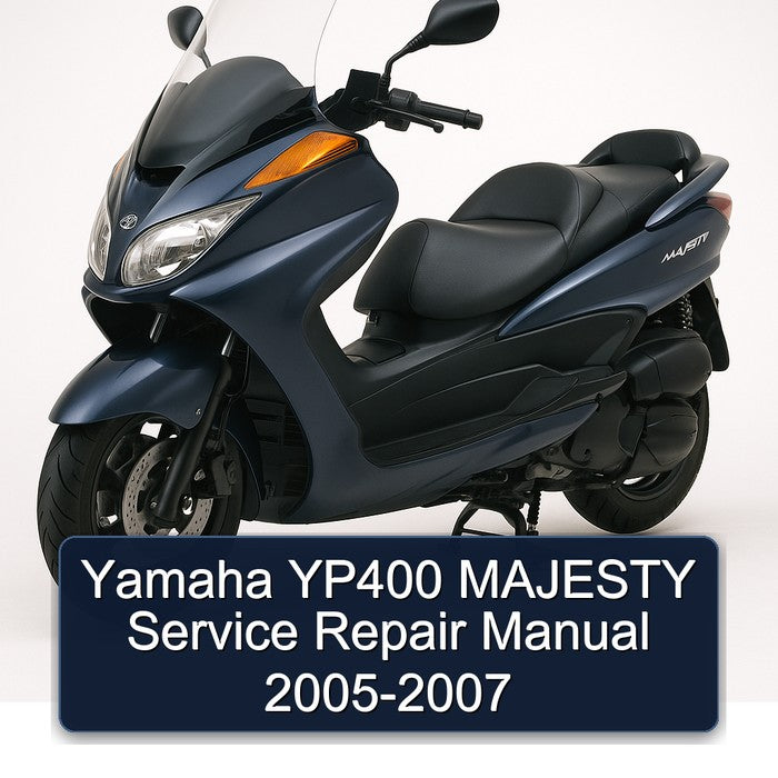 2005-2007 Yamaha Majesty YP400 Service Repair Workshop Manual PDF