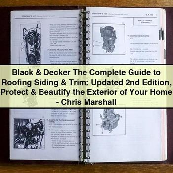 Black Decker Roofing, Siding Trim: Updated 2ND Edition - Chris Marshall Service Repair Workshop Manual PDF