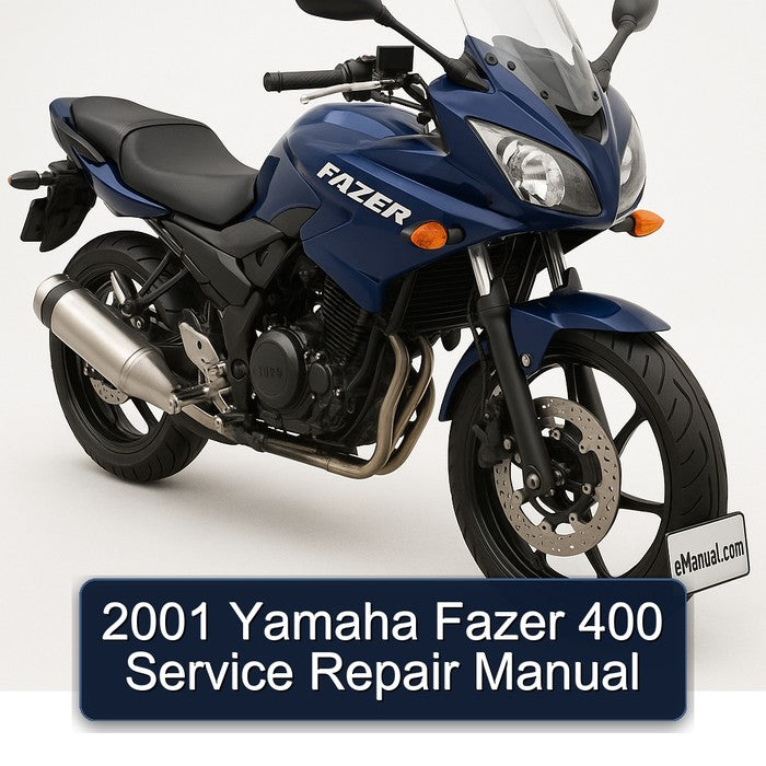 2001 Yamaha Fazer 400 Service Repair Workshop Manual PDF