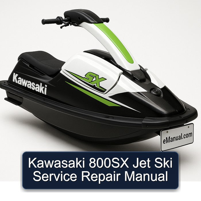 Kawasaki 800SX Jet Ski Service Repair Workshop Manual PDF