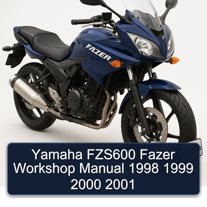 1998-2001 Yamaha Fazer FZS600 Service Repair Workshop Manual PDF