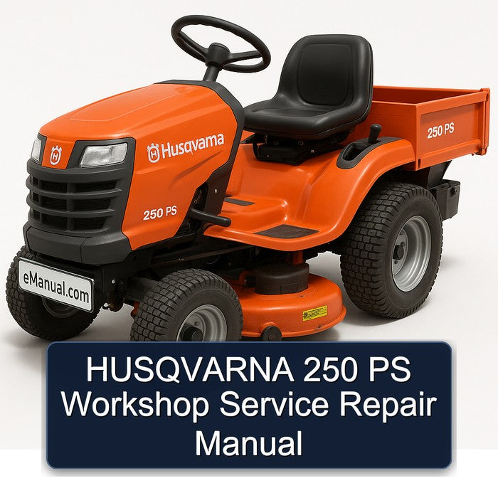 Husqvarna 250 PS Service Repair Workshop Manual PDF