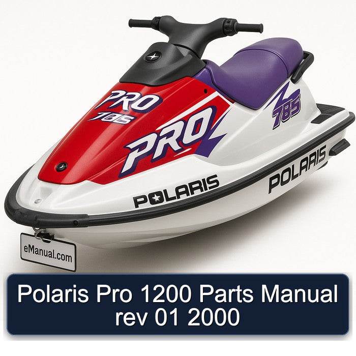 2000 Polaris Pro 1200 Parts Rev 01 Catalog PDF