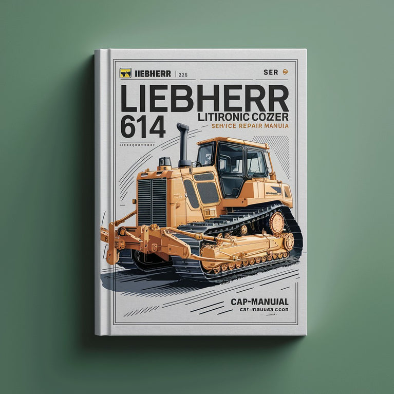 Liebherr LR 614 LITRONIC Crawler DOZER Service Repair Manual