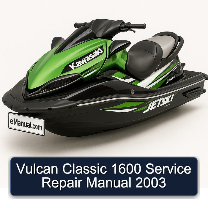 2003 Vulcan Classic 1600 Service Repair Workshop Manual PDF