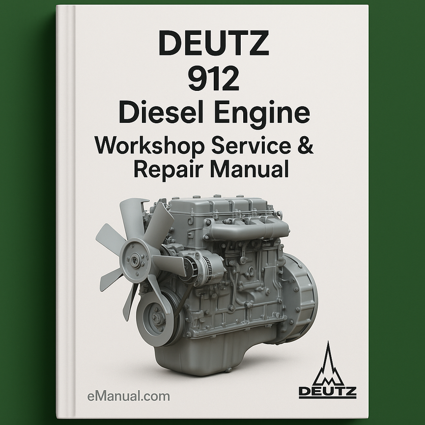 DEUTZ 912 Diesel Engine Workshop Service Repair Manual