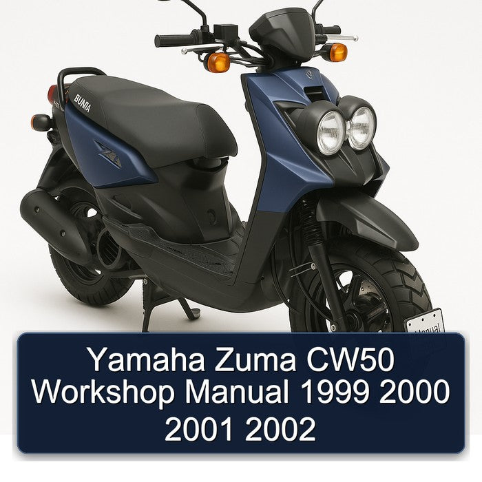 1999-2002 Yamaha Zuma CW50 Service Repair Workshop Manual PDF