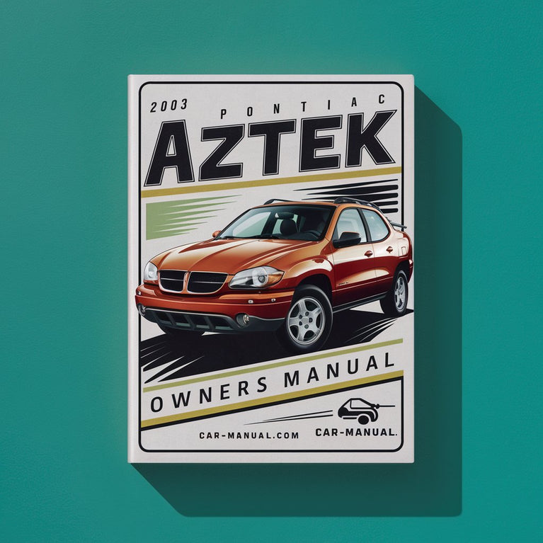 2003 PONTIAC AZTEK Owners Manual-PDF