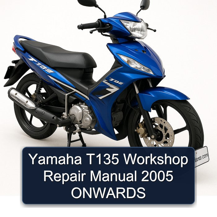 2005 Yamaha T135 Onwards Service Repair Workshop Manual PDF