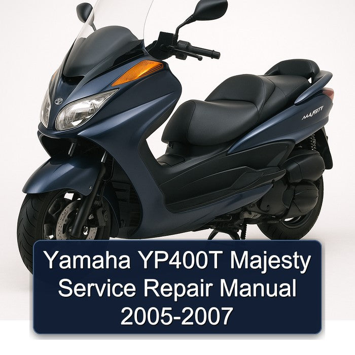 2005-2007 Yamaha Majesty YP400T Service Repair Workshop Manual PDF