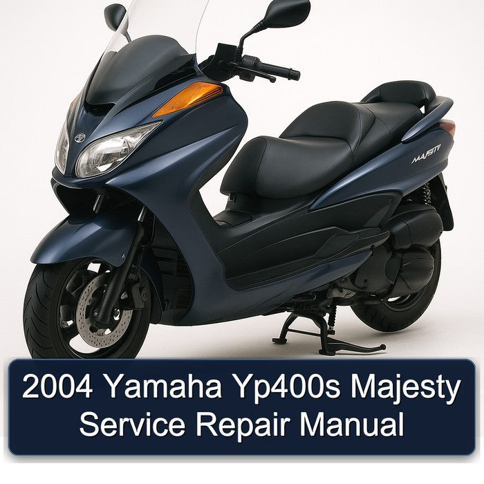 2004 Yamaha Majesty YP400S Service Repair Workshop Manual PDF