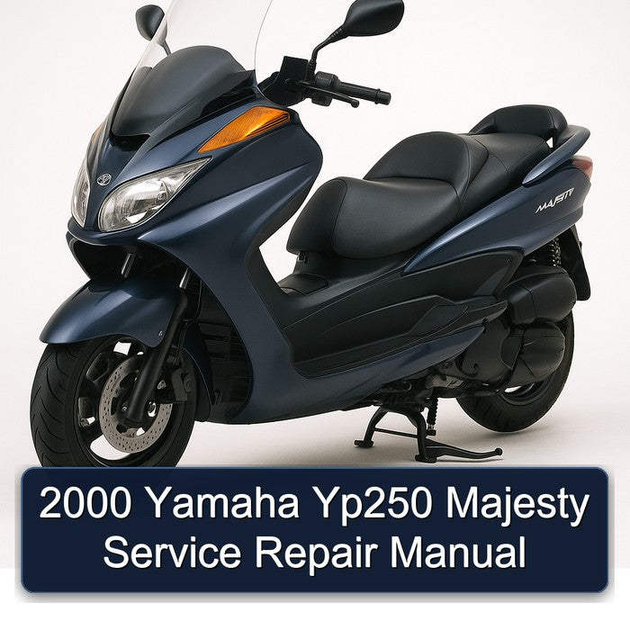 2000 Yamaha Majesty YP250 Service Repair Workshop Manual PDF