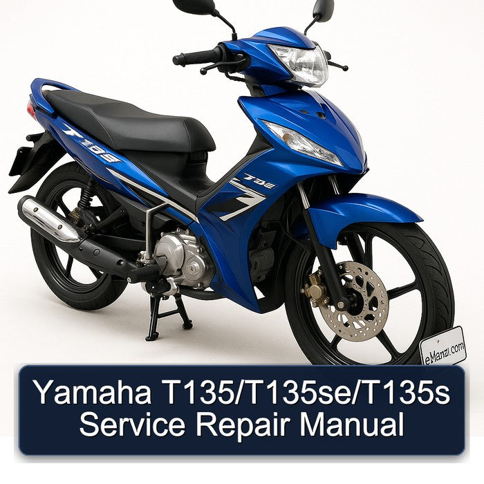 Yamaha T135 /t135se/t135s Service Repair Workshop Manual PDF